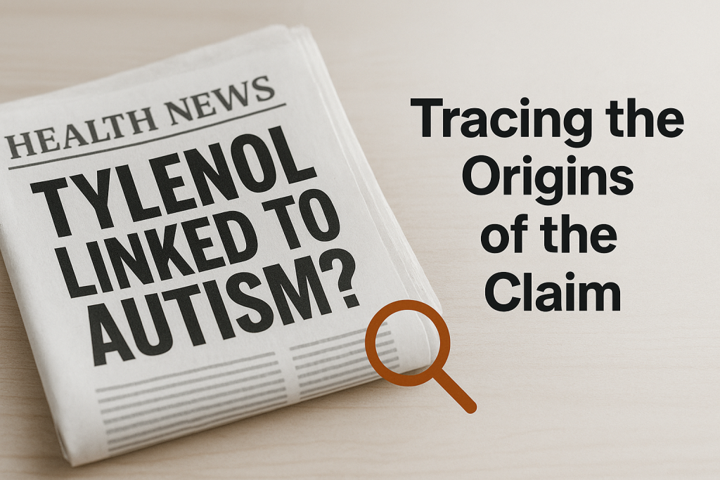 Tylenol Autism Claim