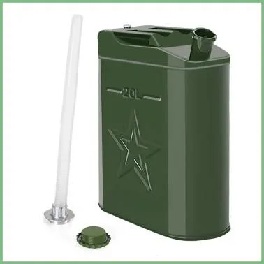 The recalled Deli Jerry fuel containers were sold in 5.3-gallon (20-liter), 6.6-gallon (25-liter) and 7.9-gallon (30-liter) capacities