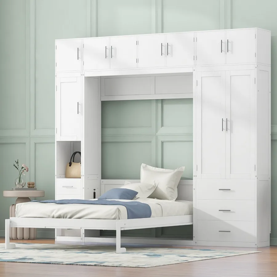 Recalled Merax Full-Size Murphy Bed - Model Number GX000392AAK (SKU Codes: WF530245, WF530246, WF530247, WF530248)