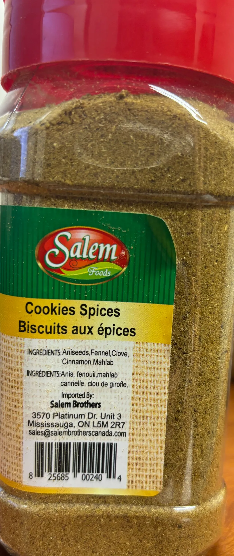 Ground Spices and Spice Blends