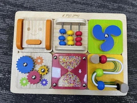 Recalled Montessori Busy Board Toy