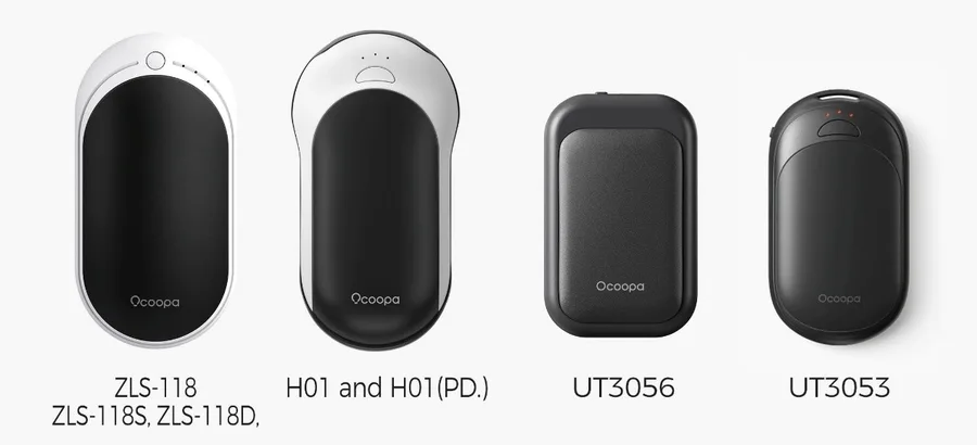 Recalled OCOOPA Rechargeable Hand Warmers – models