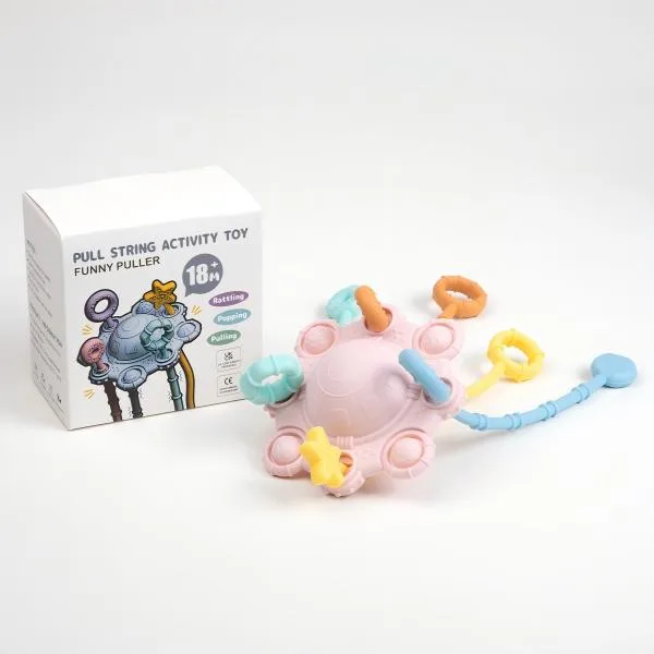 Qinbeer silicone pull string toys sold through Amazon