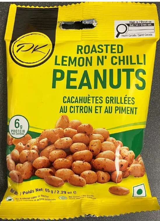 Roasted Lemon N’ Chilli Peanuts