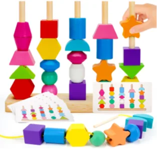 Recalled TooyBing Wooden Bead Stacking Toy
