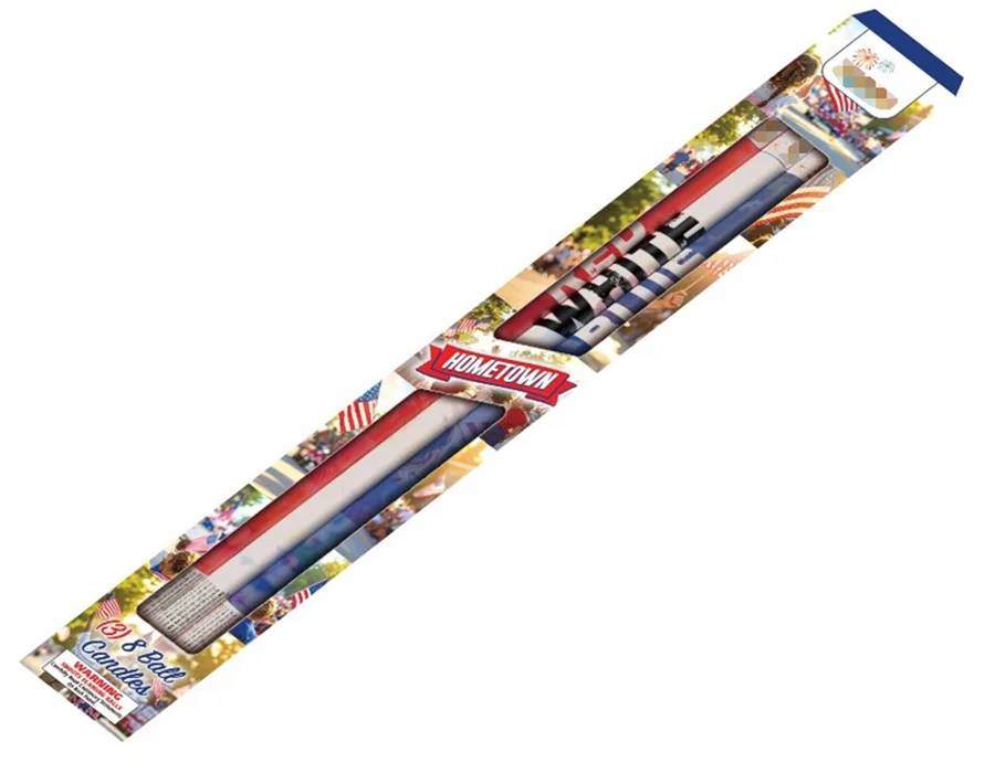 Recalled Roman Candles 8 Shot 3-Pack Firework Devices